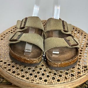 Suede Birkenstock Sandals